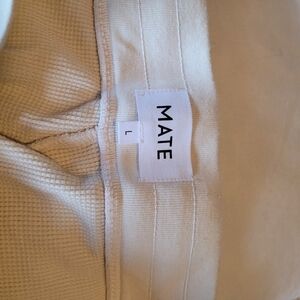 MATE the Label Cream Track Joggers